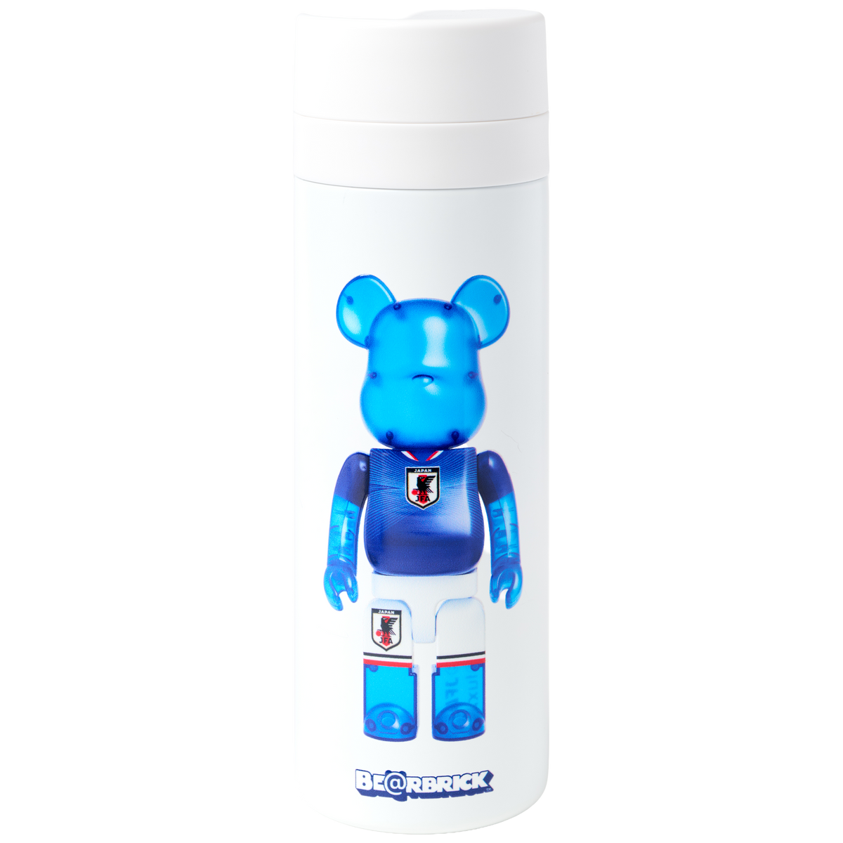サッカー日本代表 オフィシャルライセンス商品 BE@RBRICK サッカー日本代表 Ver. タンブラー (300cc)_0