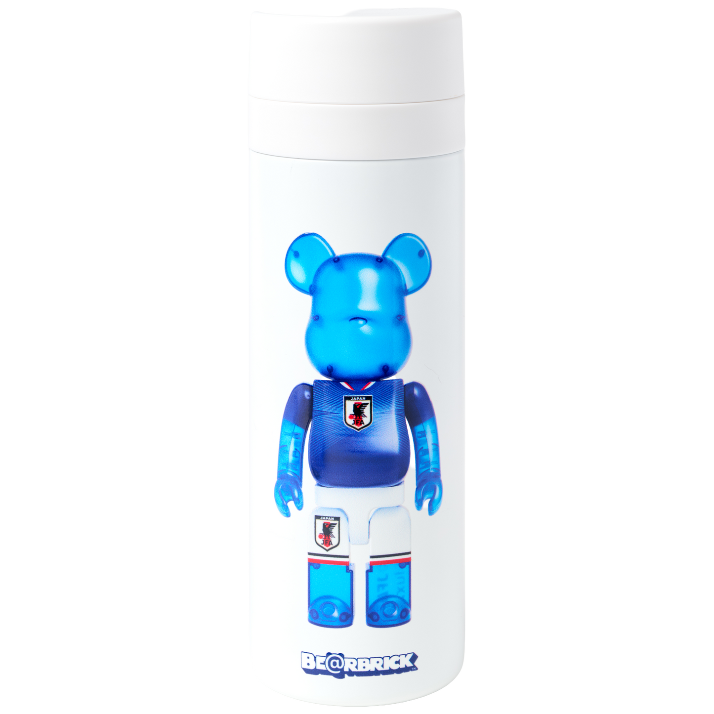 サッカー日本代表 オフィシャルライセンス商品 BE@RBRICK サッカー日本代表 Ver. タンブラー (300cc)_0