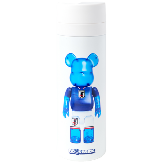 サッカー日本代表 オフィシャルライセンス商品 BE@RBRICK サッカー日本代表 Ver. タンブラー (300cc)_0