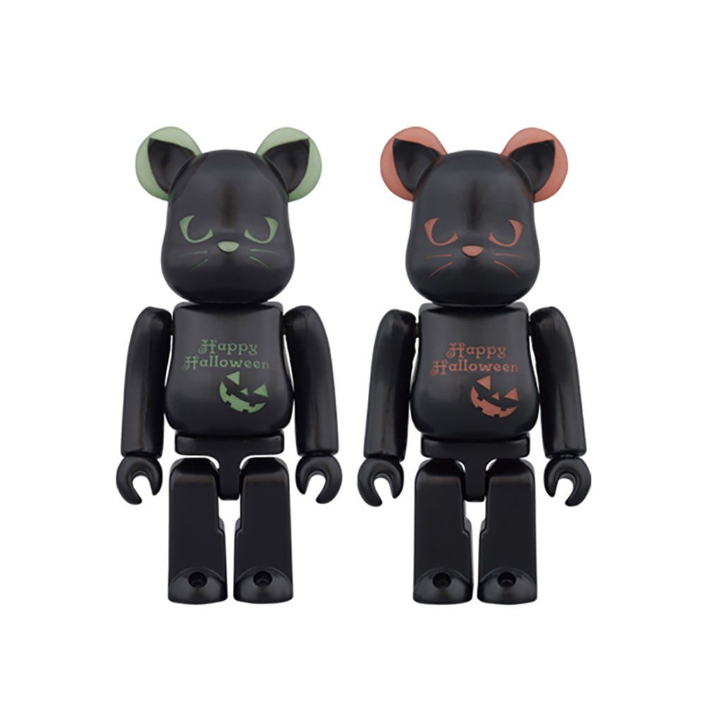 2016 HALLOWEEN BE@RBRICK 100％ 緑／赤_0