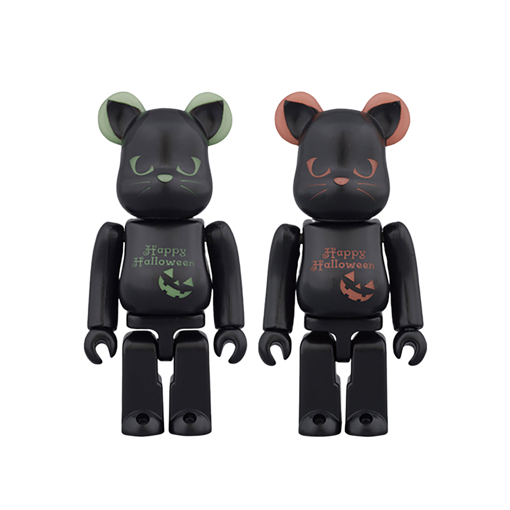 2016 HALLOWEEN BE@RBRICK 100％ 緑／赤