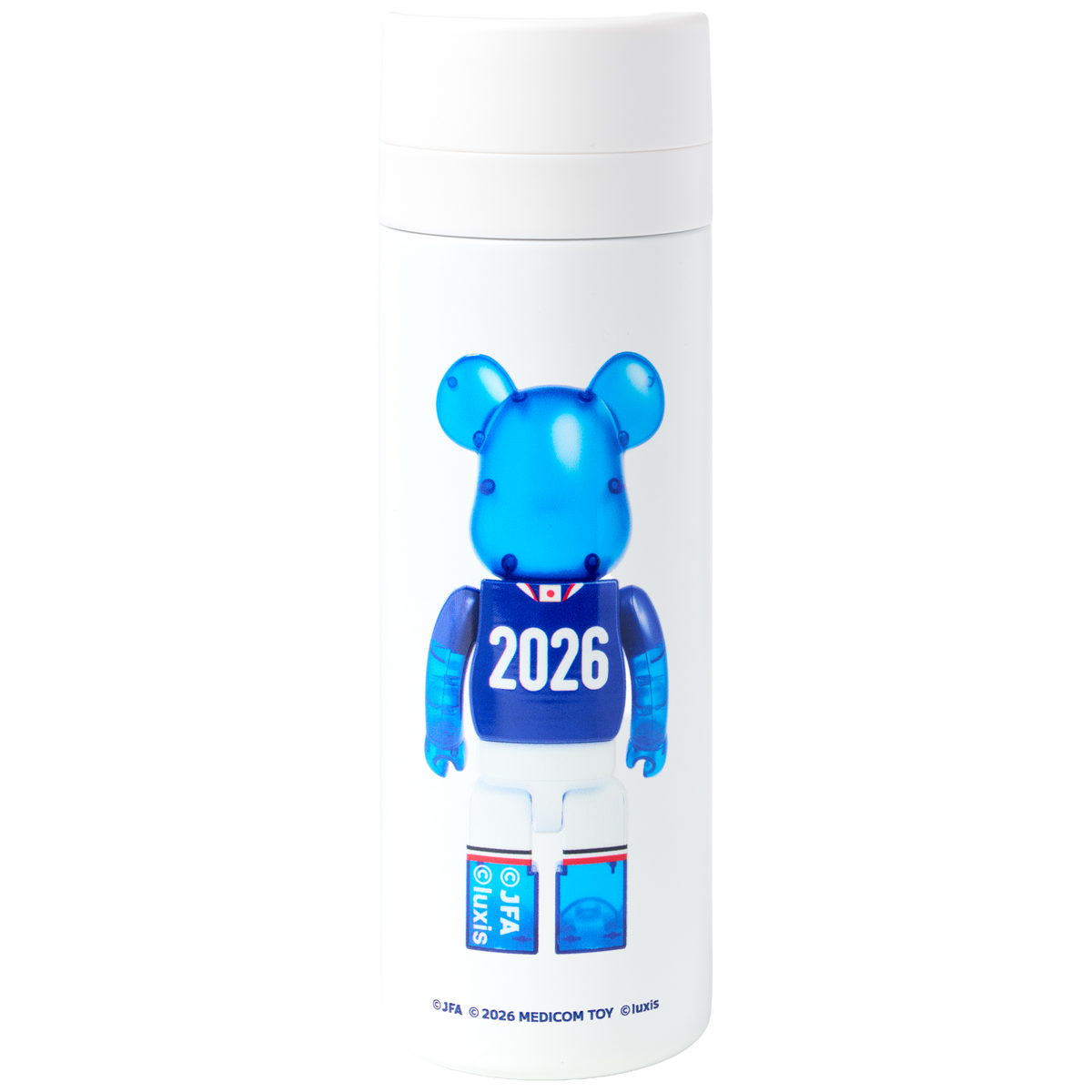 サッカー日本代表 オフィシャルライセンス商品 BE@RBRICK サッカー日本代表 Ver. タンブラー (300cc)_1