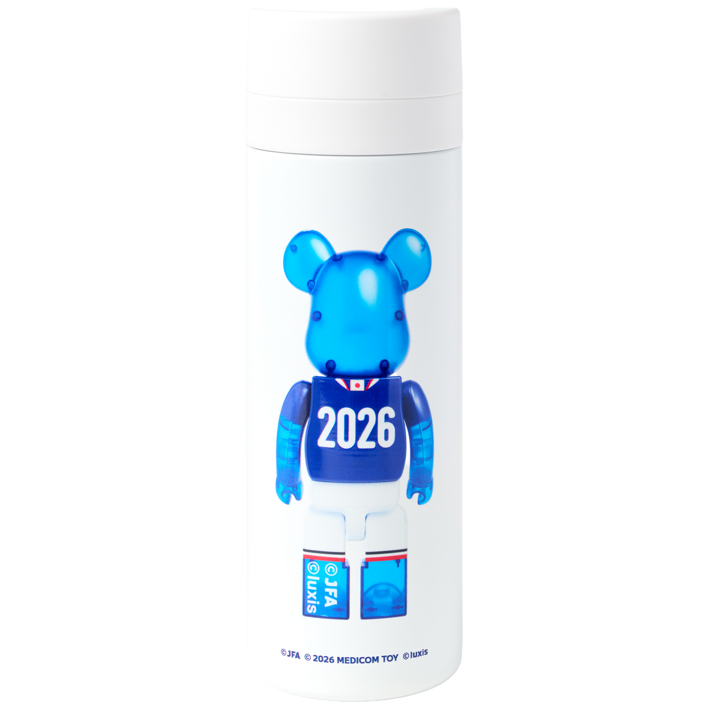 サッカー日本代表 オフィシャルライセンス商品 BE@RBRICK サッカー日本代表 Ver. タンブラー (300cc)_1