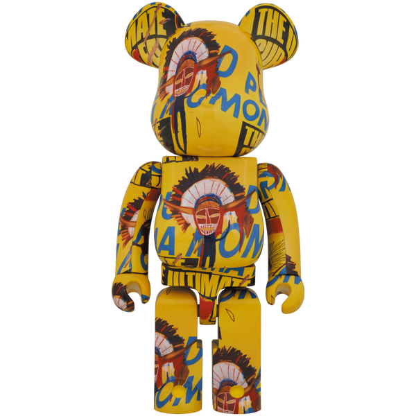 BE@RBRICK Andy Warhol × JEAN-MICHEL BASQUIAT #3 1000％ | MEDICOM