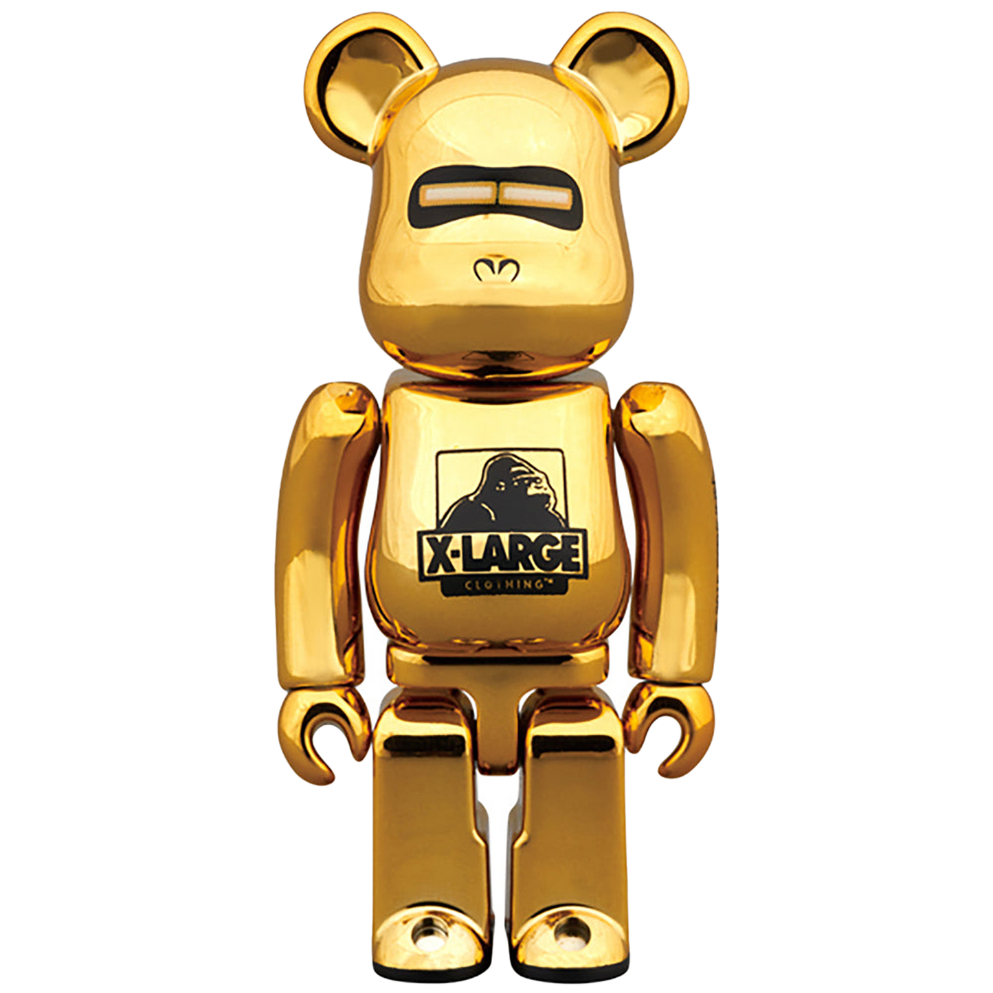 BE@RBRICK XLARGE(R) × HAJIME SORAYAMA 100％ & 400％ GOLD