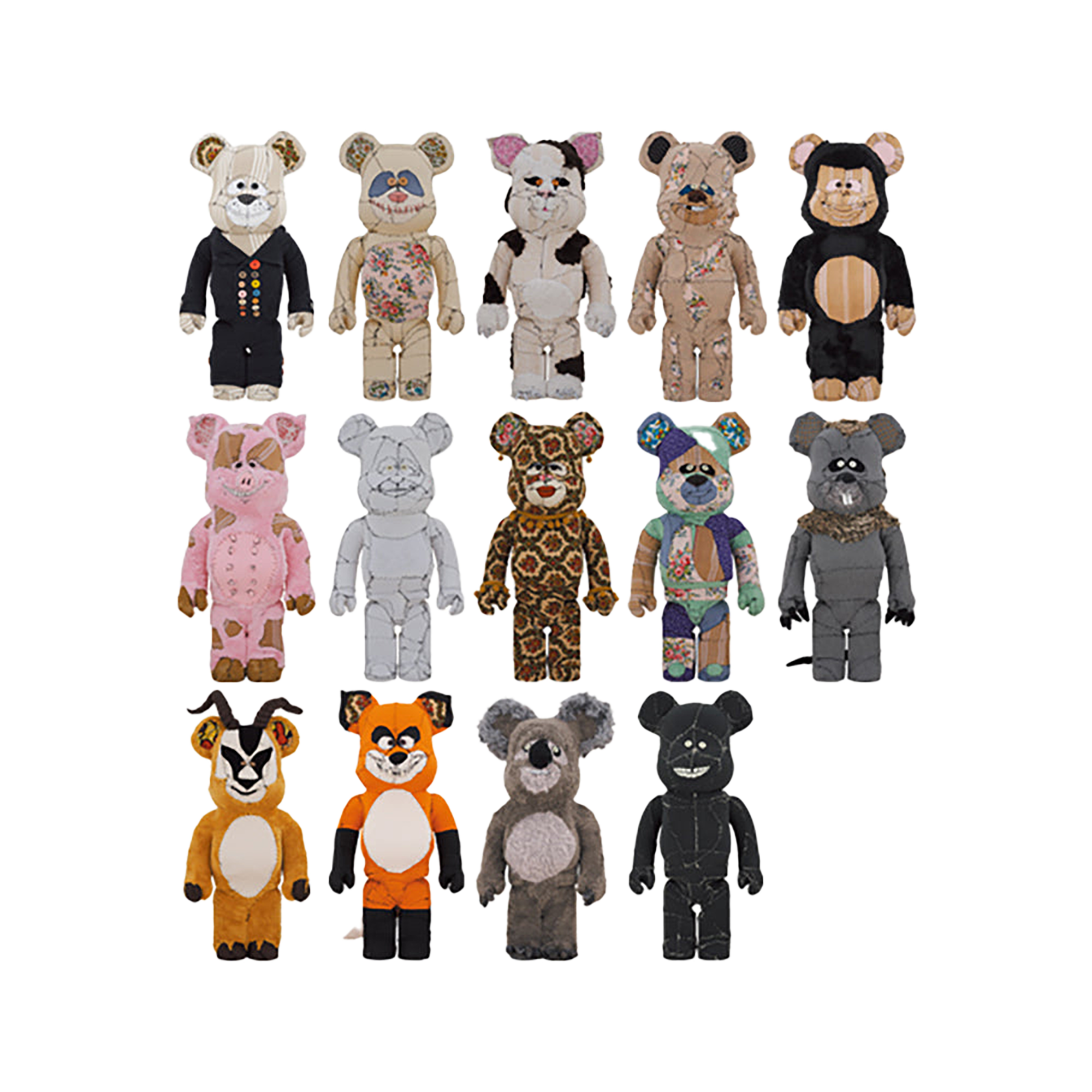 Anne Valérie Dupond ONE OF KIND BE@RBRICK 1000％(14パターン)