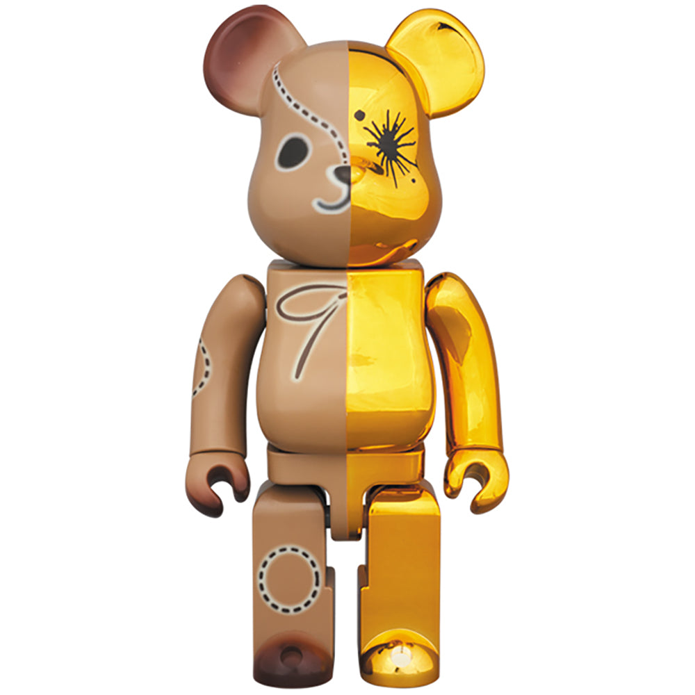 BE@RBRICK MIHARAYASUHIRO 100％ & 400％ GOLD×BROWN/BLACK×BROWN_2