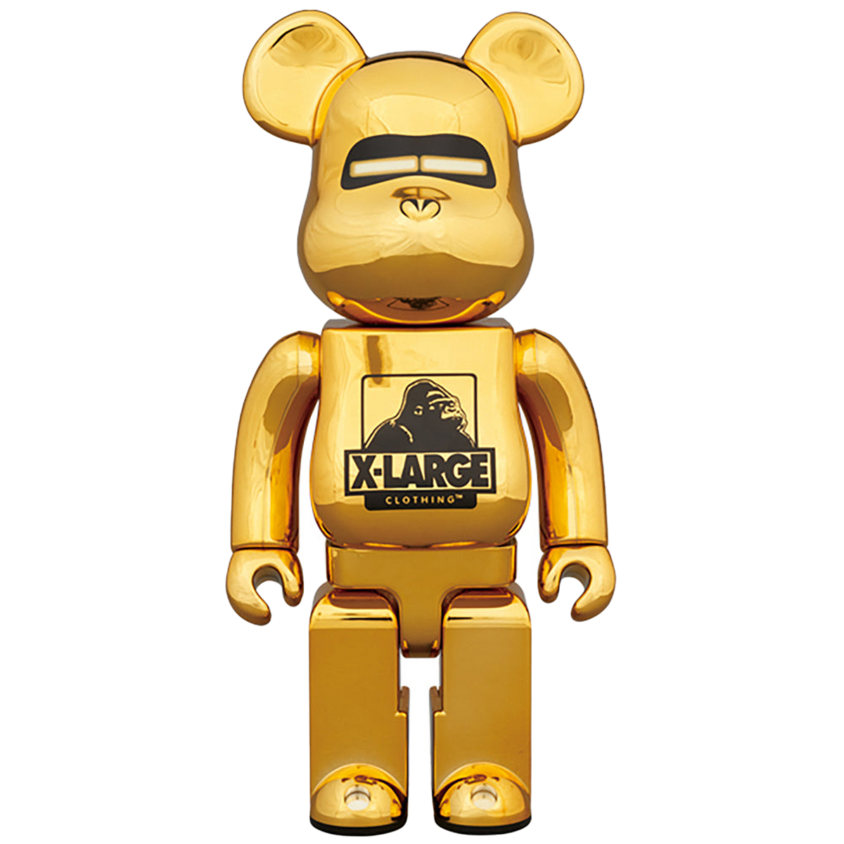 BE@RBRICK XLARGE(R) × HAJIME SORAYAMA 100％ & 400％ GOLD