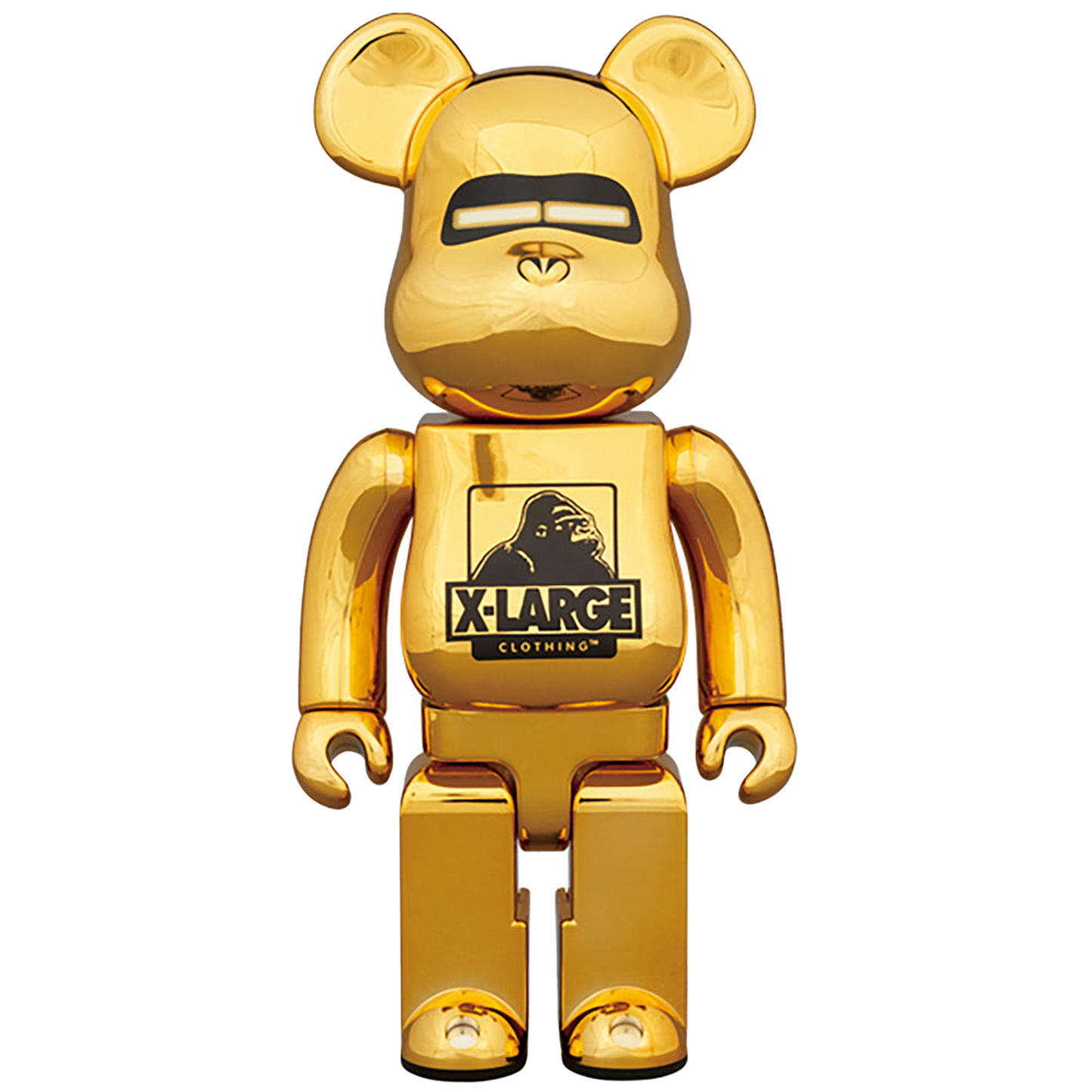 BE@RBRICK XLARGE(R) × HAJIME SORAYAMA 100％ & 400％ GOLD