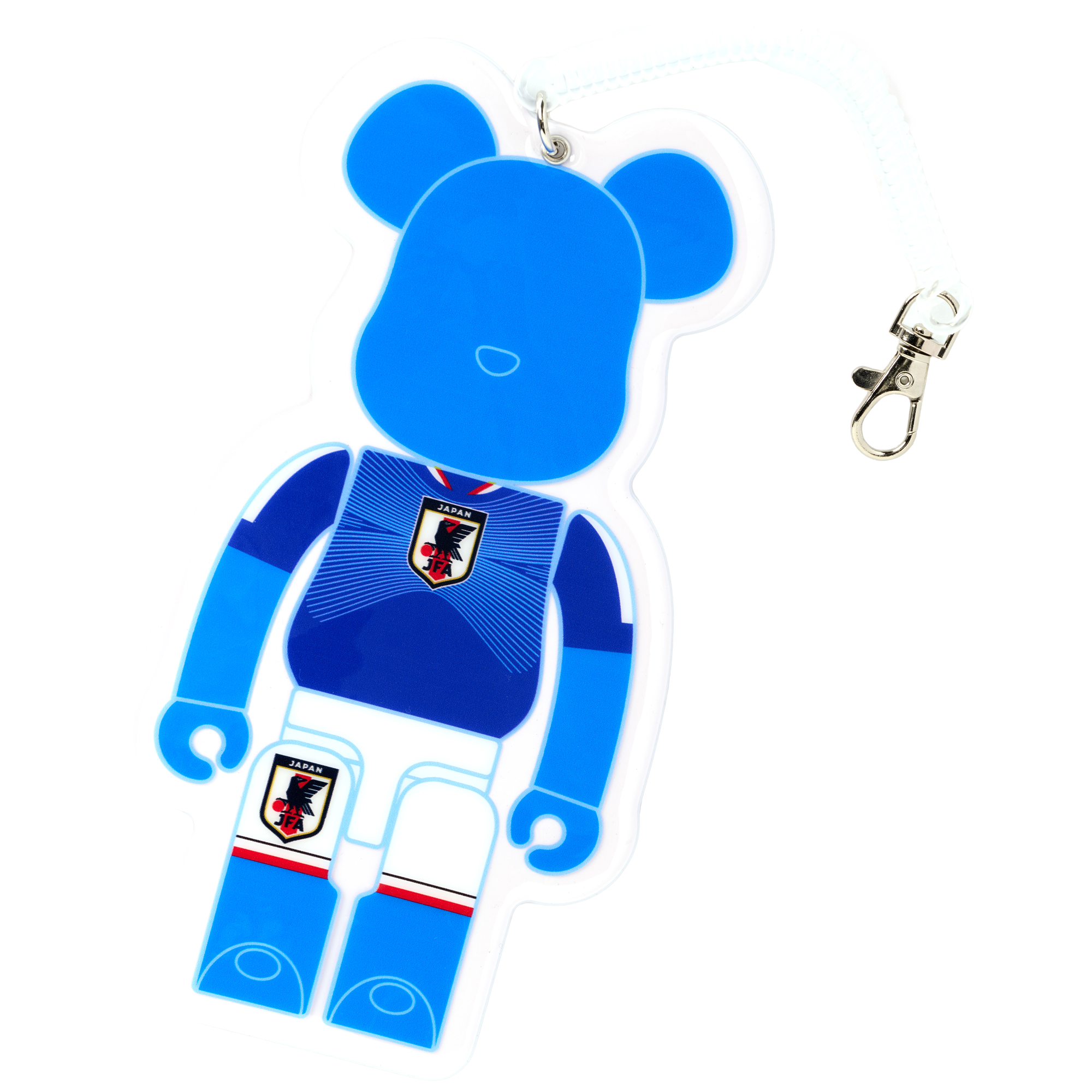 サッカー日本代表 オフィシャルライセンス商品 BE@RBRICK サッカー日本代表 Ver. ダイカットカードケース_0