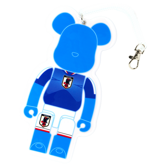 サッカー日本代表 オフィシャルライセンス商品 BE@RBRICK サッカー日本代表 Ver. ダイカットカードケース_0