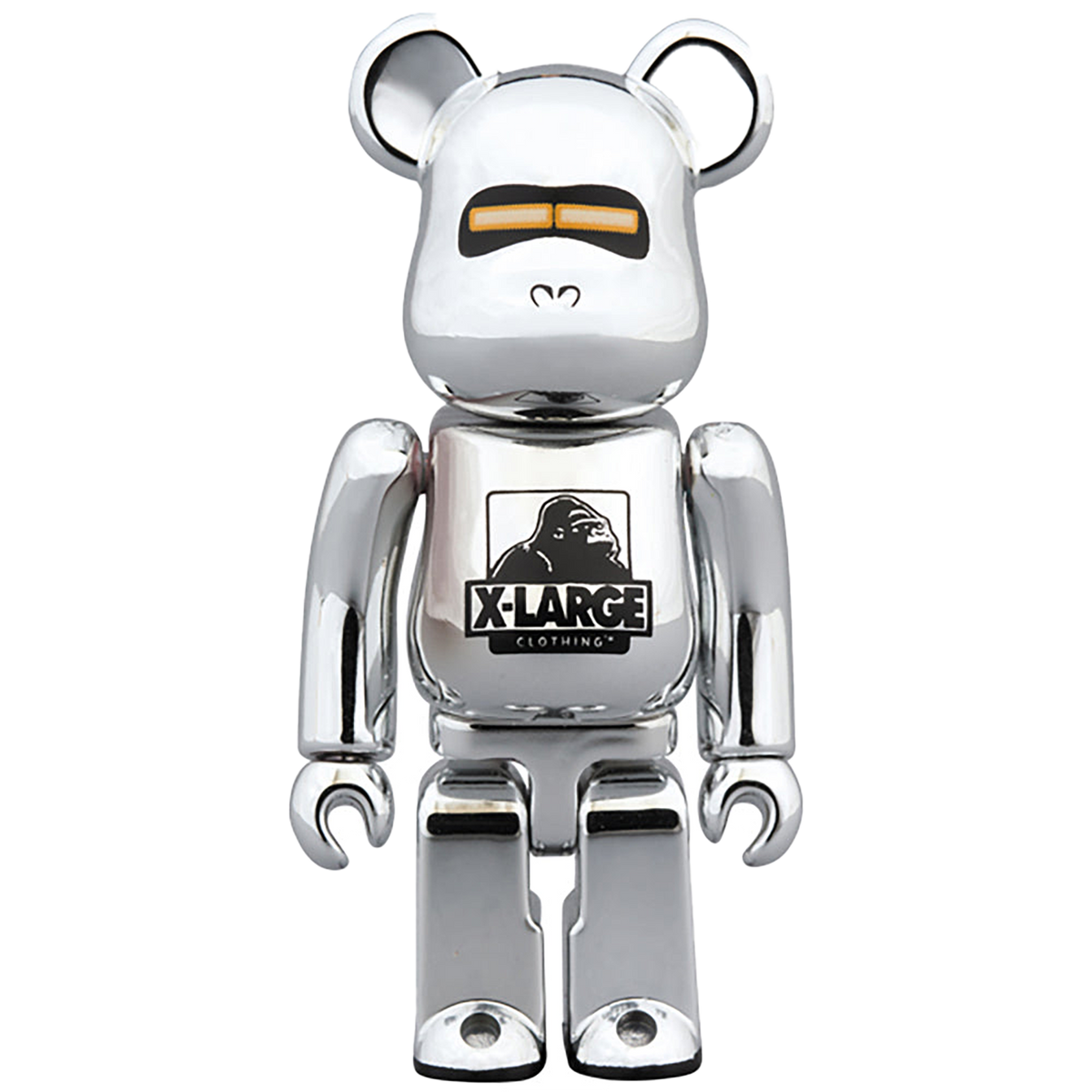 BE@RBRICK XLARGE(R) × HAJIME SORAYAMA 100％ & 400％ SILVER
