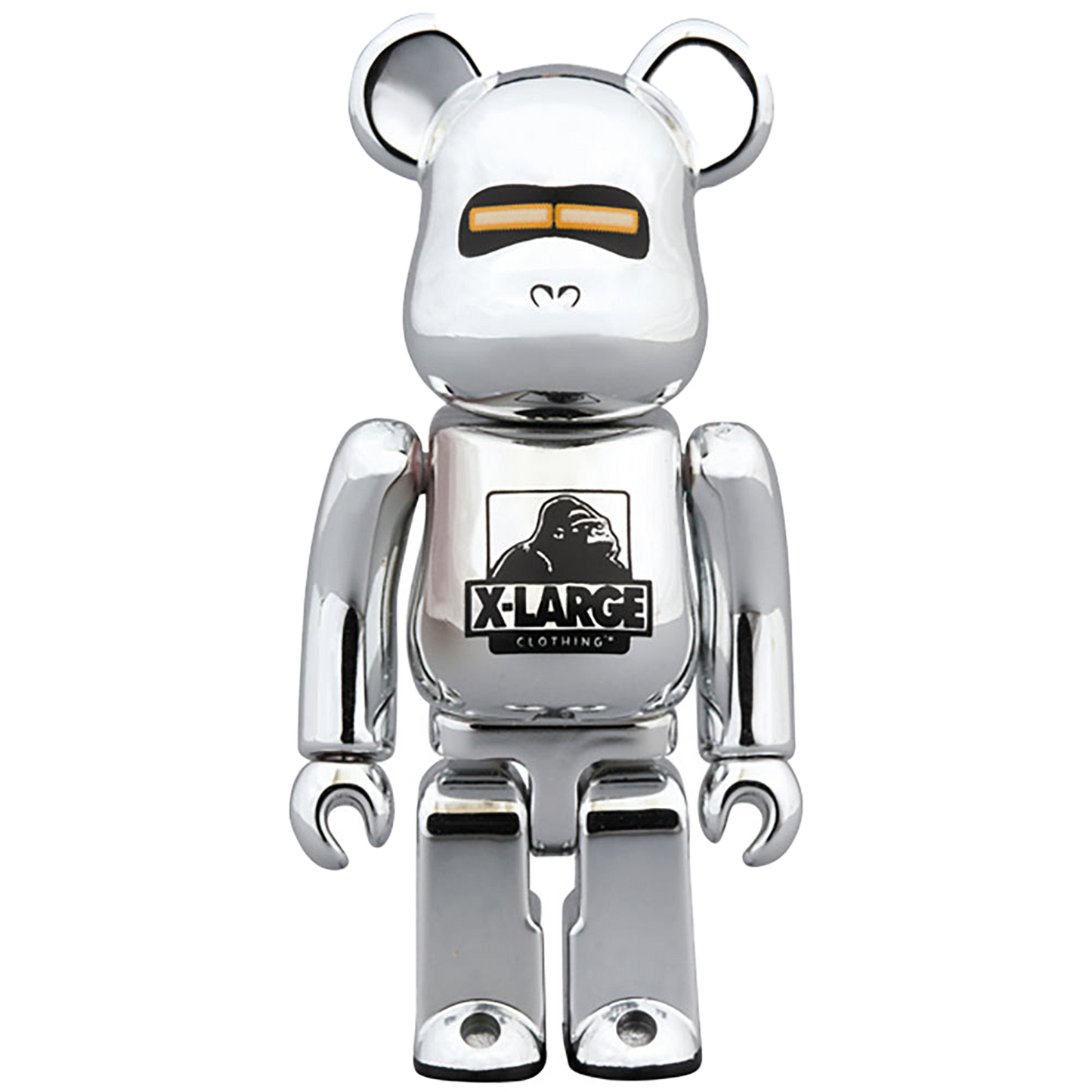 BE@RBRICK XLARGE(R) × HAJIME SORAYAMA 100％ & 400％ SILVER