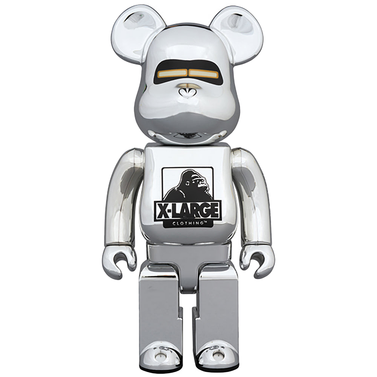 BE@RBRICK XLARGE(R) × HAJIME SORAYAMA 100％ & 400％ SILVER