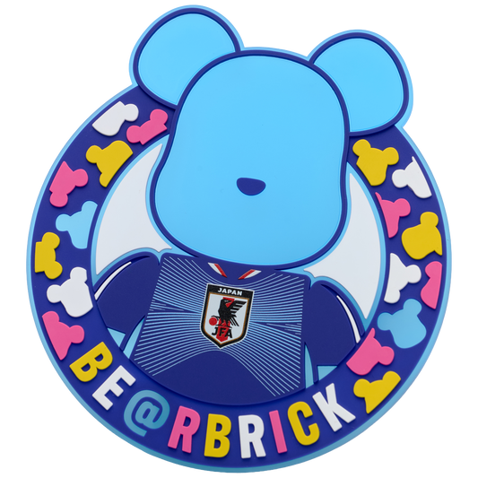 サッカー日本代表 オフィシャルライセンス商品 BE@RBRICK サッカー日本代表 Ver. コースター(2個セット)_0