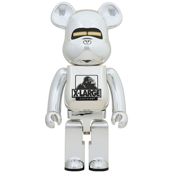 BE@RBRICK XLARGE(R) × HAJIME SORAYAMA 1000％ SILVER | MEDICOM TOY