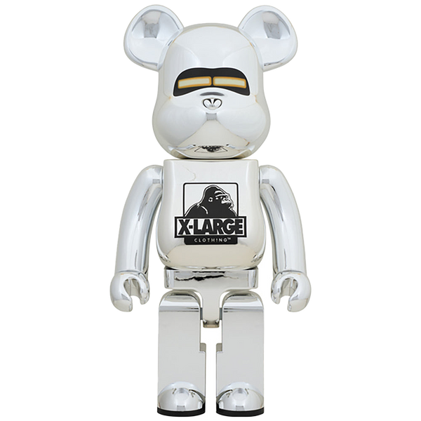 BE@RBRICK XLARGE(R) × HAJIME SORAYAMA 1000％ SILVER | MEDICOM TOY
