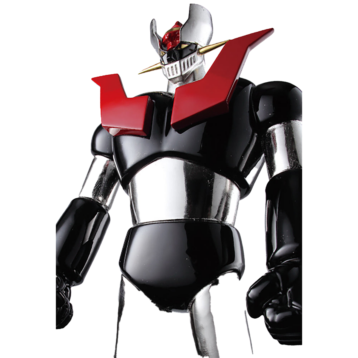 漆塗ソフビ マジンガーZ 白金仕上げ
