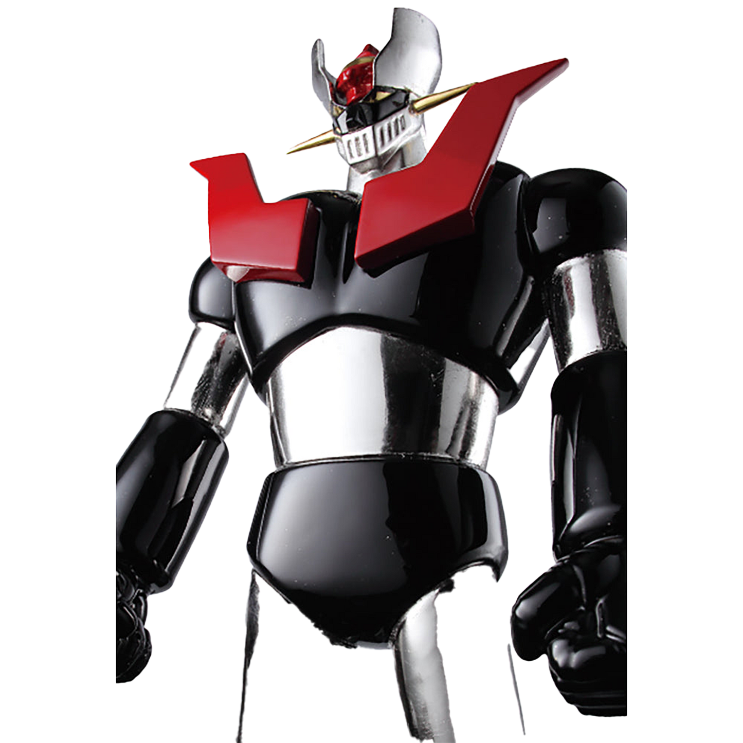 漆塗ソフビ マジンガーZ 白金仕上げ