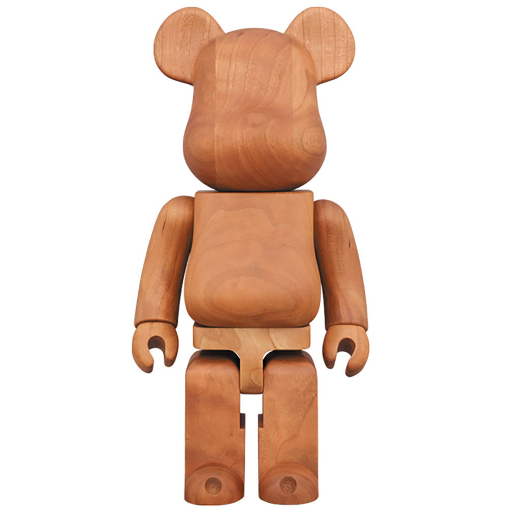 BE@RBRICK カリモク 杢 チェリー 400％_0
