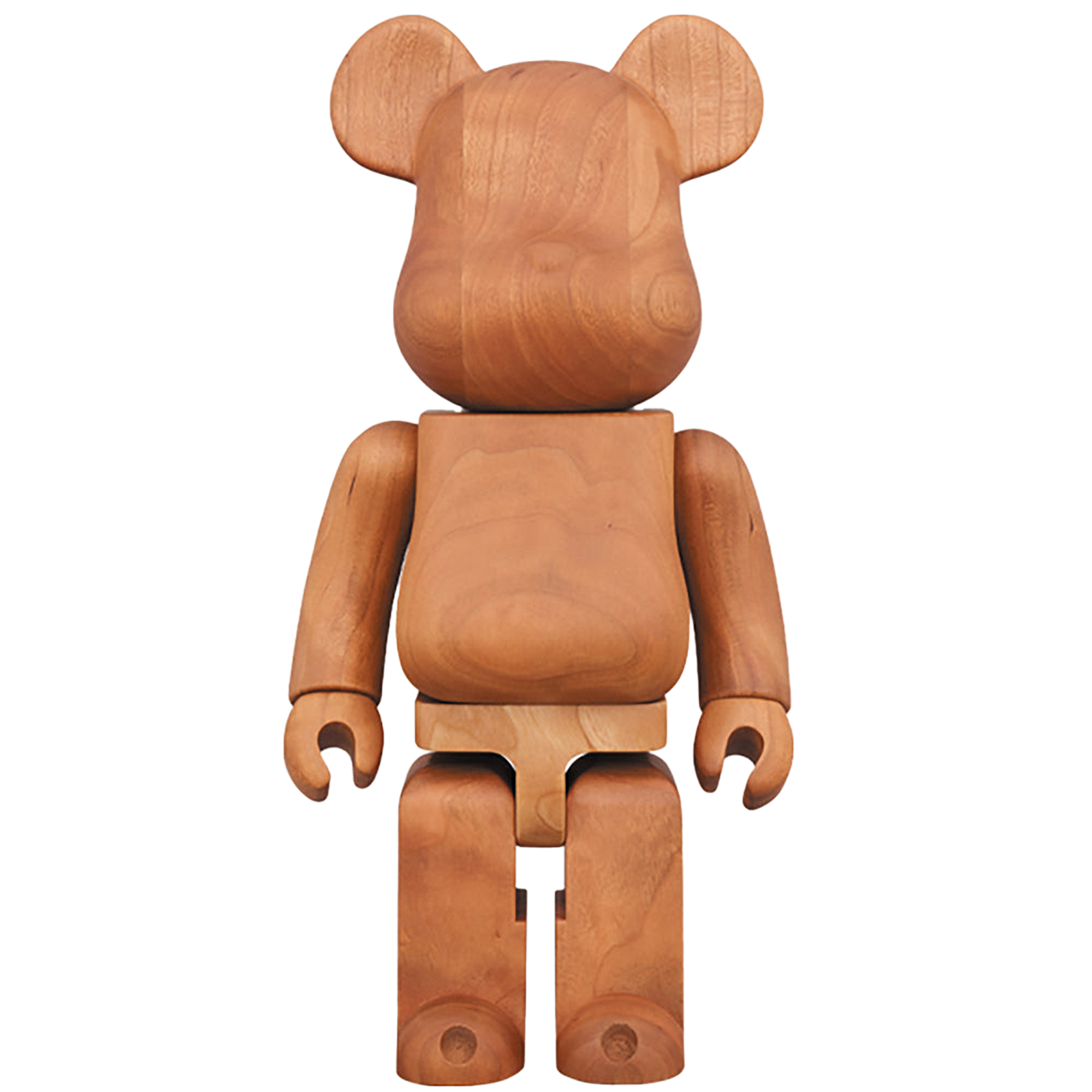 BE@RBRICK カリモク 杢 チェリー 400％