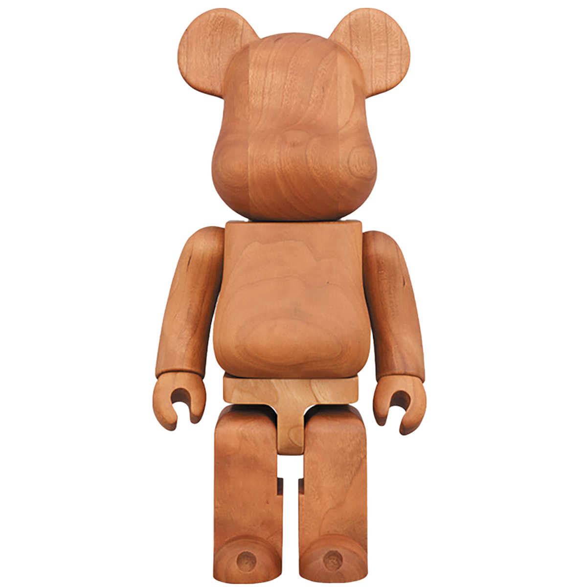 BE@RBRICK カリモク 杢 チェリー 400％