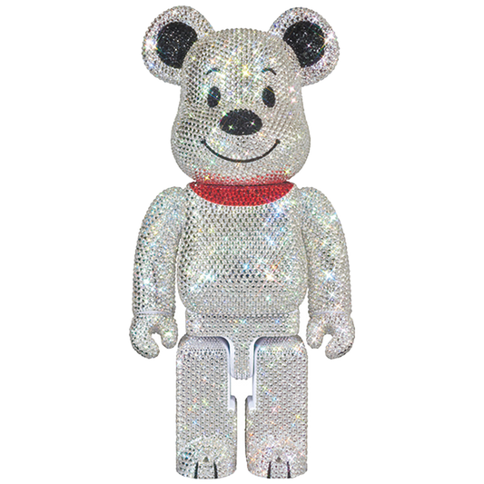 CRYSTAL DECORATE SNOOPY BE@RBRICK 400％