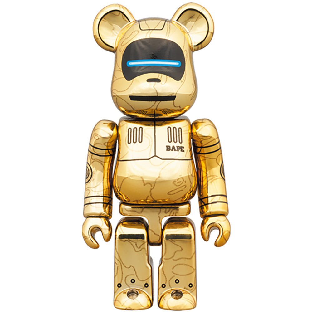 BE@RBRICK SORAYAMA × BABY MILO(R) 100％ & 400％ GOLD Ver./SILVER Ver._1
