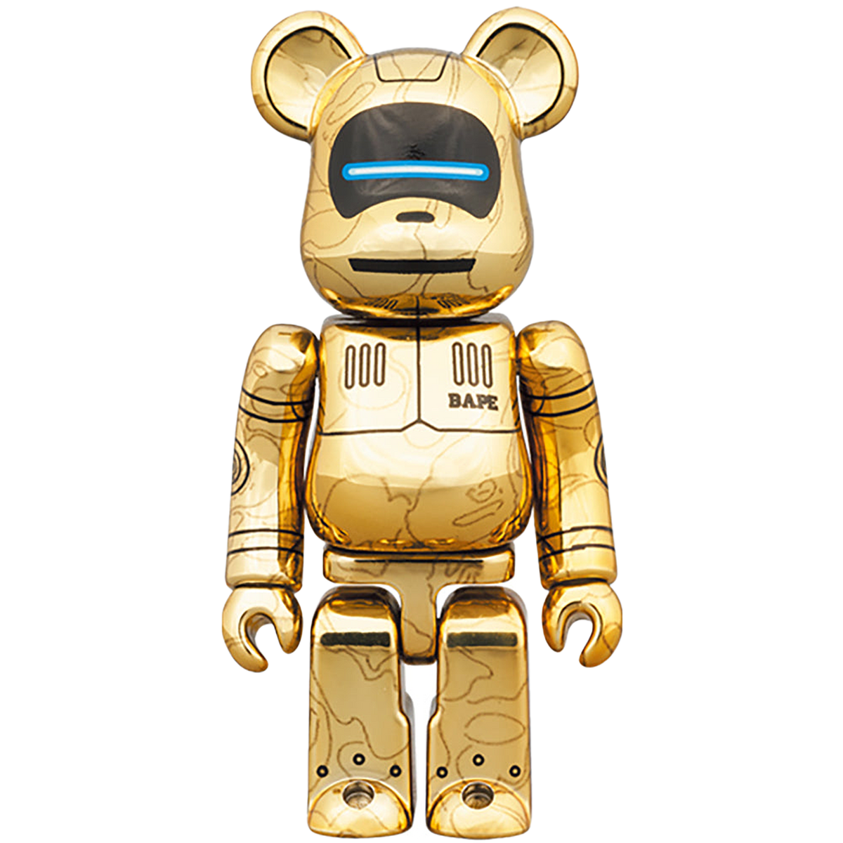 BE@RBRICK SORAYAMA × BABY MILO(R) 100% & 400% GOLD Ver./SILVER BE@RBRICK SORAYAMA × BABY MILO(R) 100% & 400% GOLD Ver./SILVER