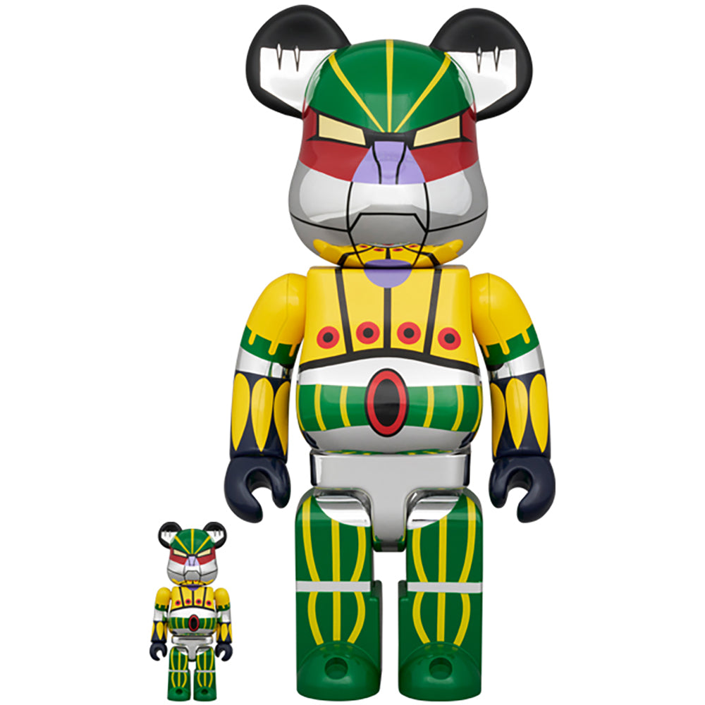 BE@RBRICK 鋼鉄ジーグ メッキVer. 100％ & 400％_0