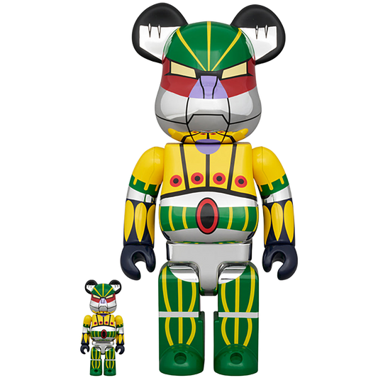 BE@RBRICK 鋼鉄ジーグ メッキVer. 100％ & 400％