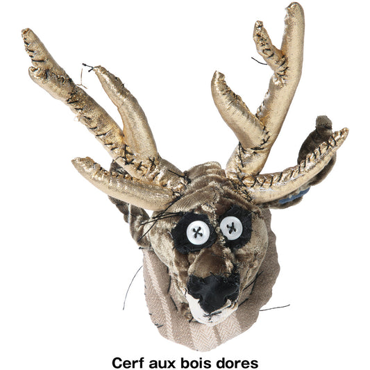 #078 Anne Valerie Dupond Cerf aux bois dores