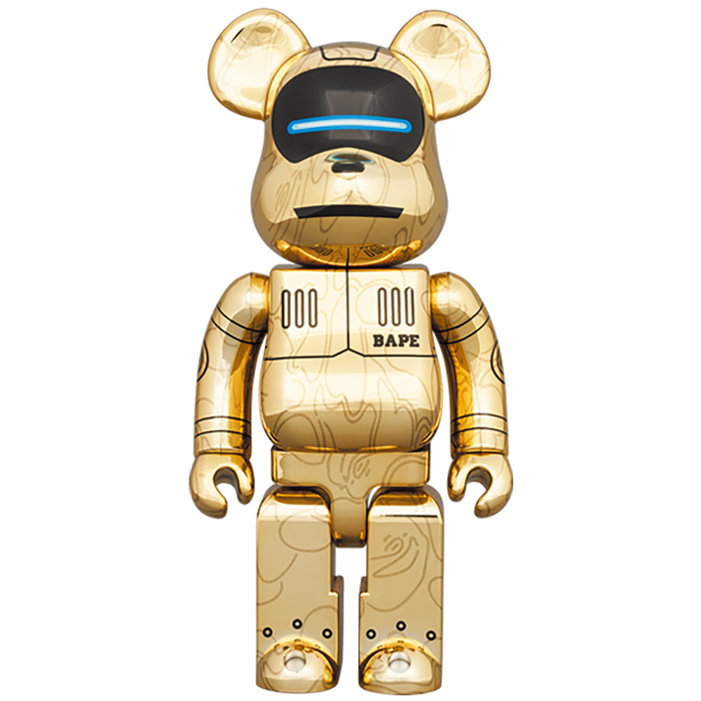 BE@RBRICK SORAYAMA × BABY MILO(R) 100％ & 400％ GOLD Ver./SILVER Ver._2
