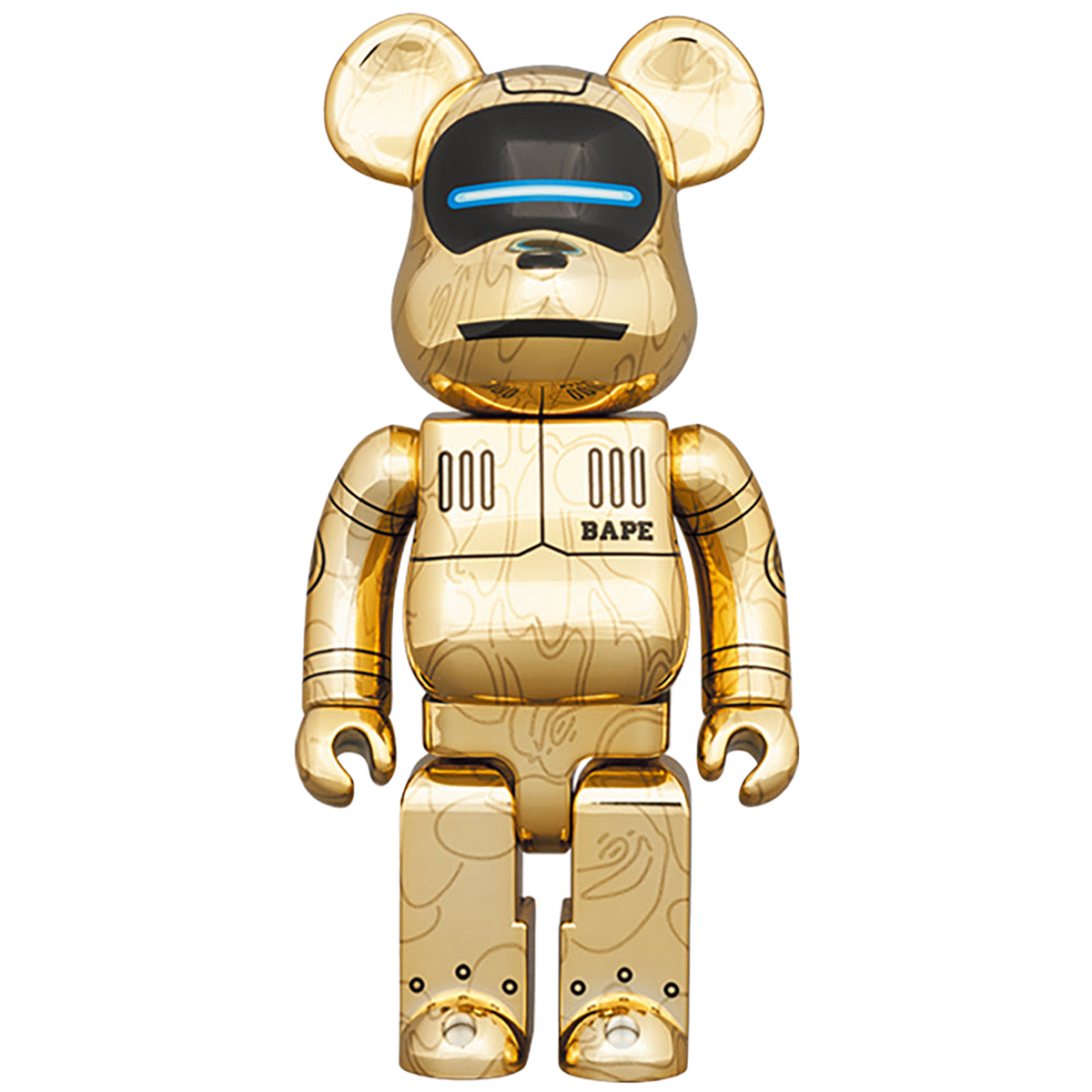 BE@RBRICK SORAYAMA × BABY MILO(R) 100％ & 400％ GOLD Ver./SILVER Ver.