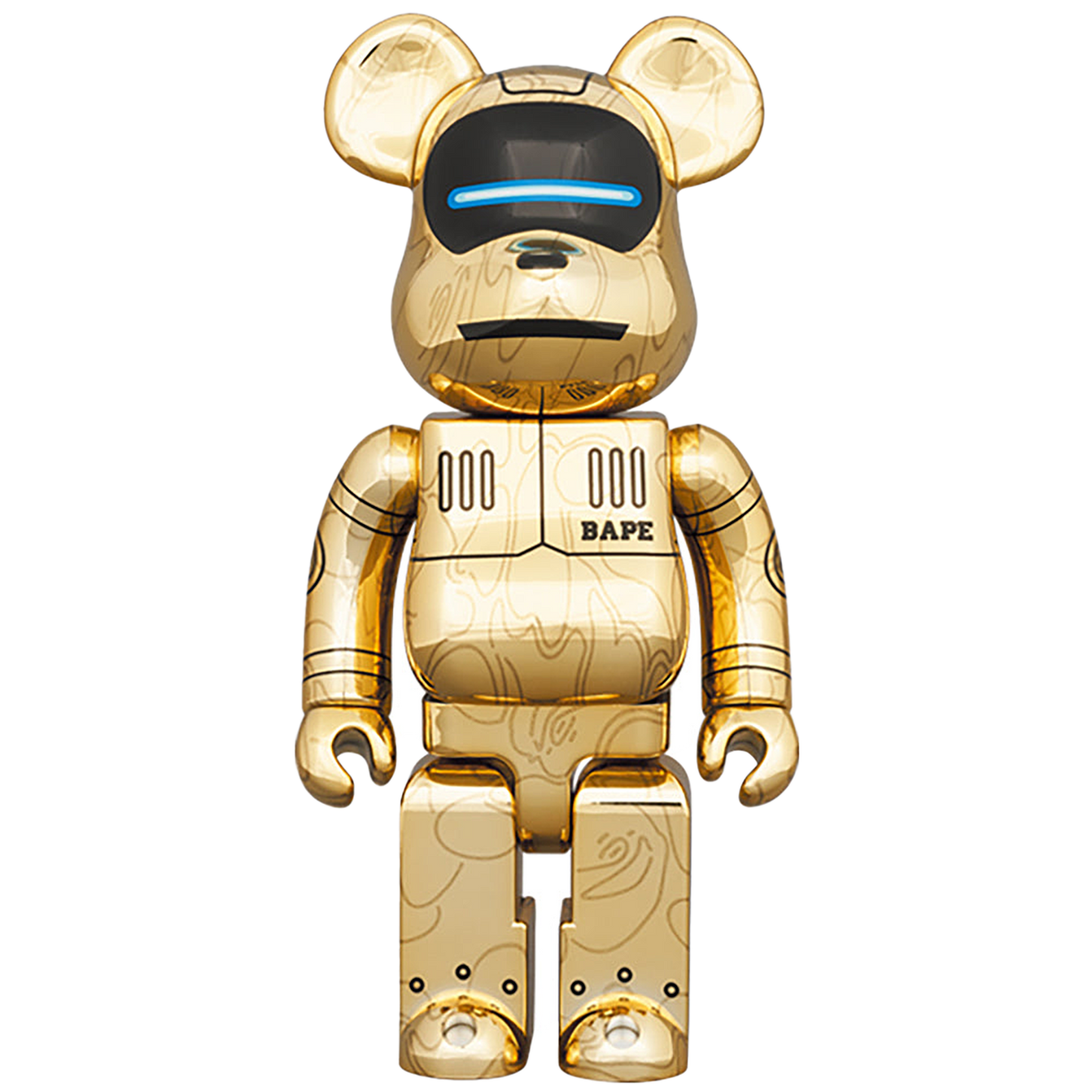 BE@RBRICK SORAYAMA × BABY MILO(R) 100％ & 400％ GOLD Ver./SILVER