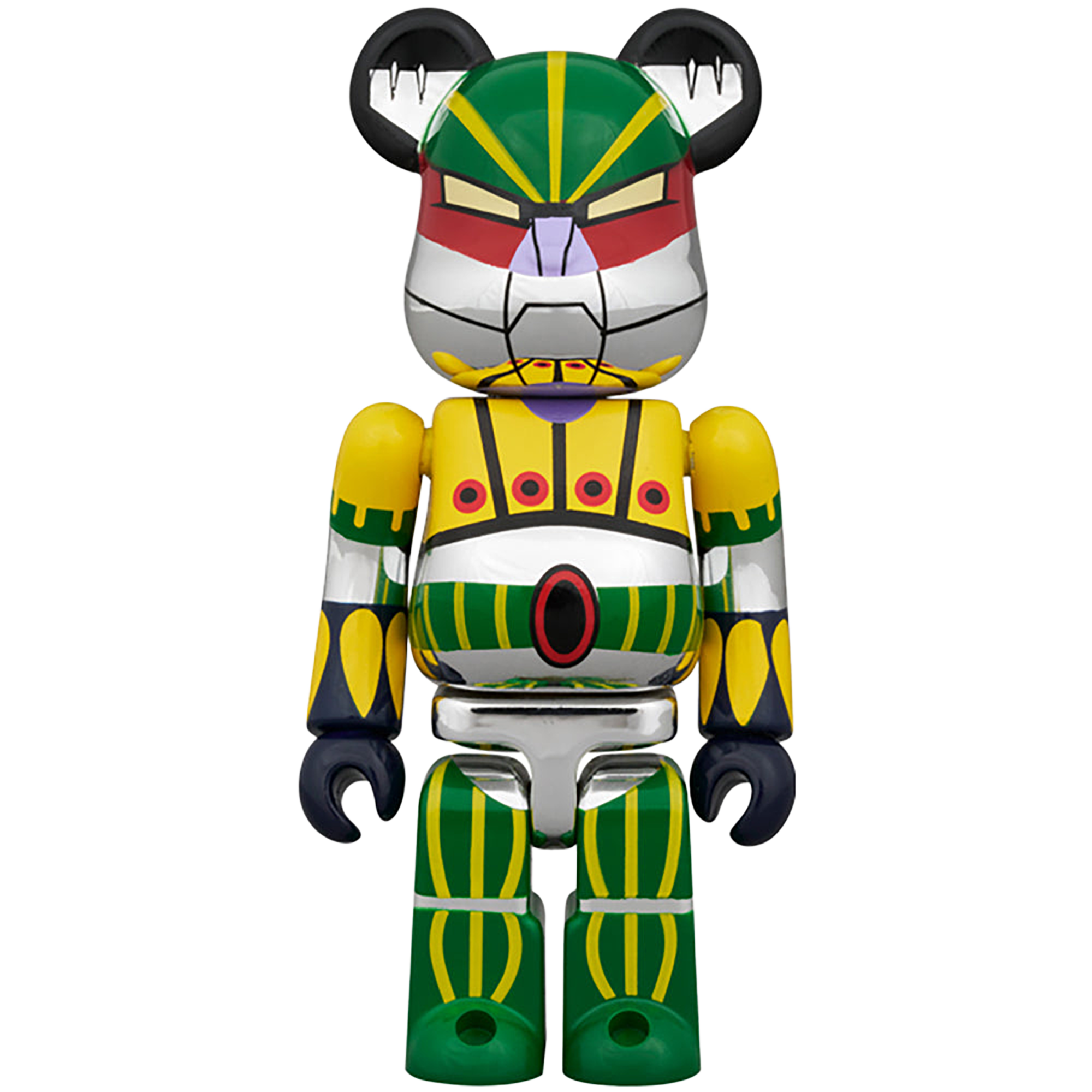 BE@RBRICK 鋼鉄ジーグ メッキVer. 100％ & 400％