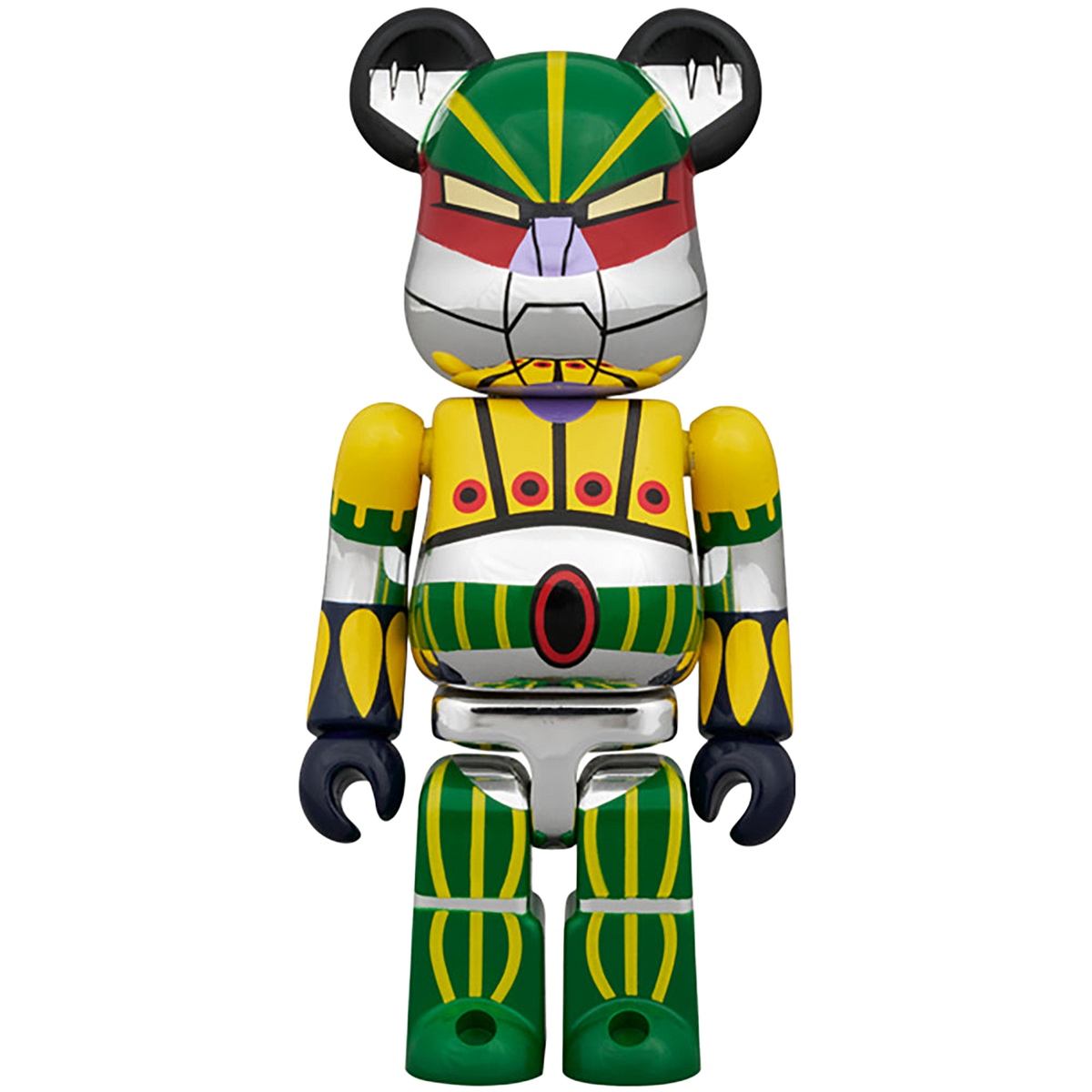 BE@RBRICK 鋼鉄ジーグ メッキVer. 100％ & 400％