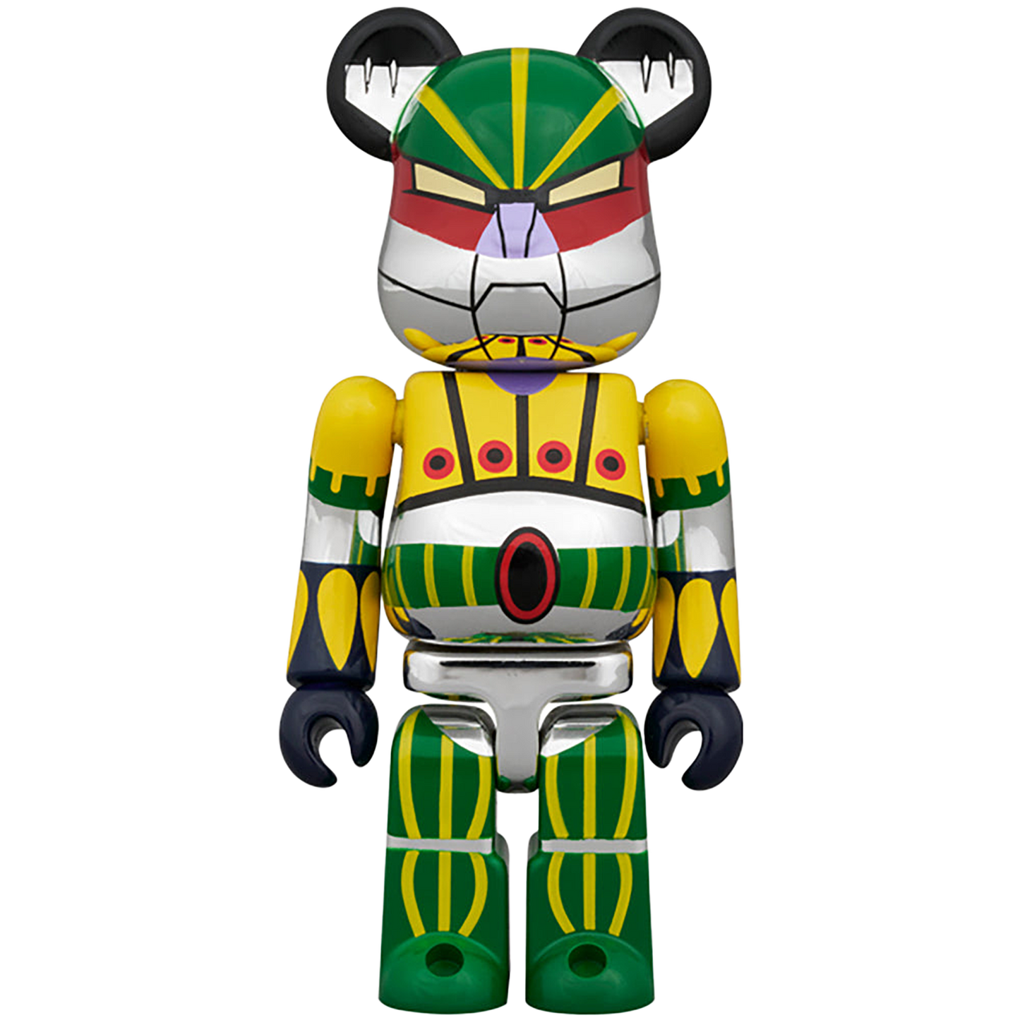 BE@RBRICK 鋼鉄ジーグ メッキVer. 100％ & 400％