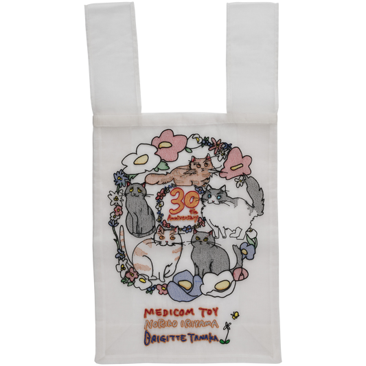 MCT 30th ANNIV. × Noriko Iriyama × Brigitte Tanaka TOTE（THREE CATS）_0
