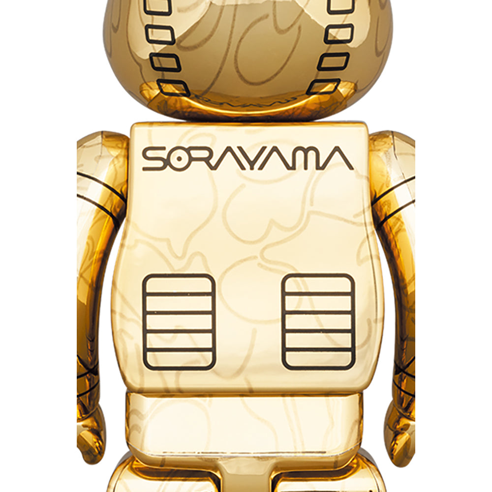 BE@RBRICK SORAYAMA × BABY MILO(R) 100％ & 400％ GOLD Ver./SILVER Ver._3