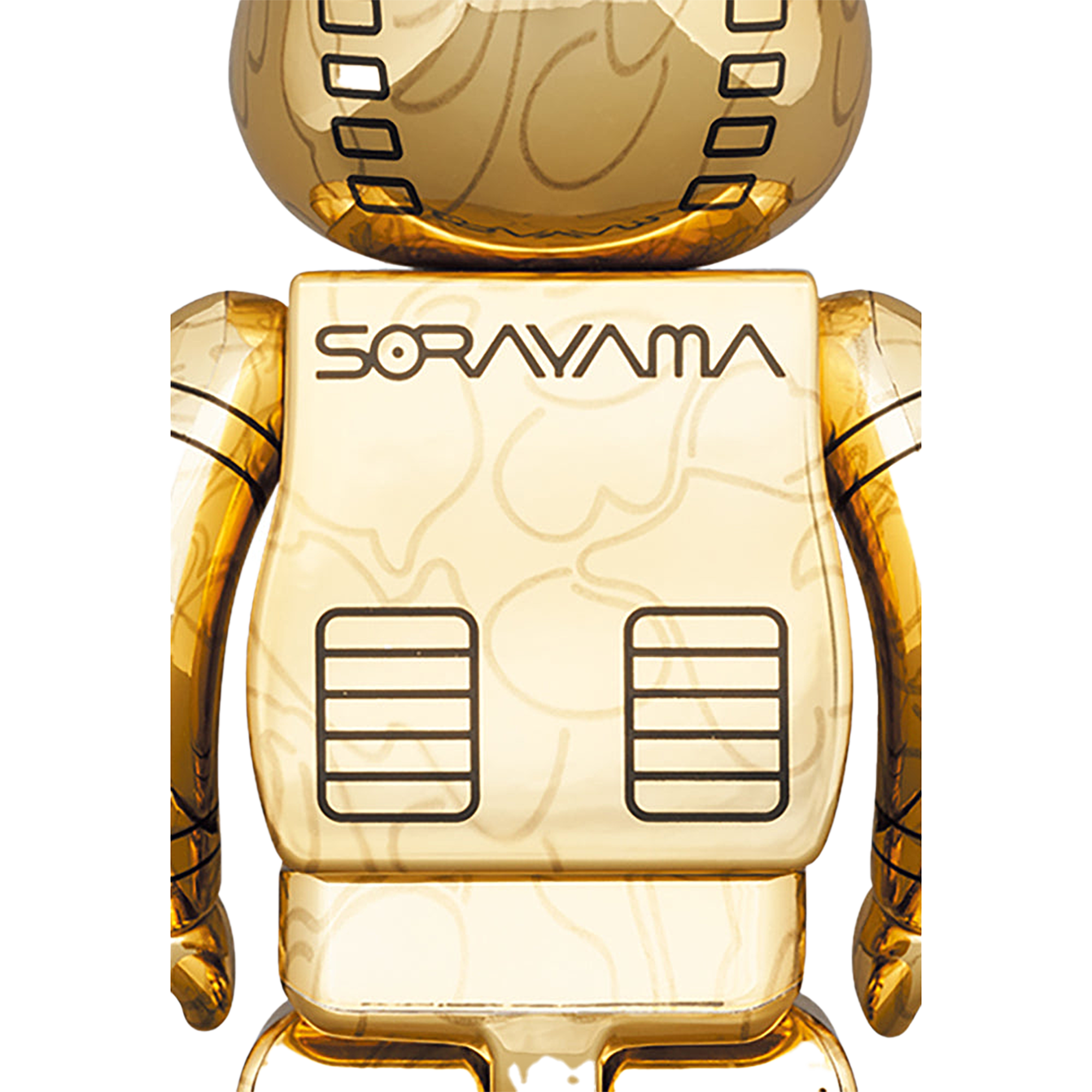 BE@RBRICK SORAYAMA × BABY MILO(R) 100％ & 400％ GOLD Ver./SILVER Ver.