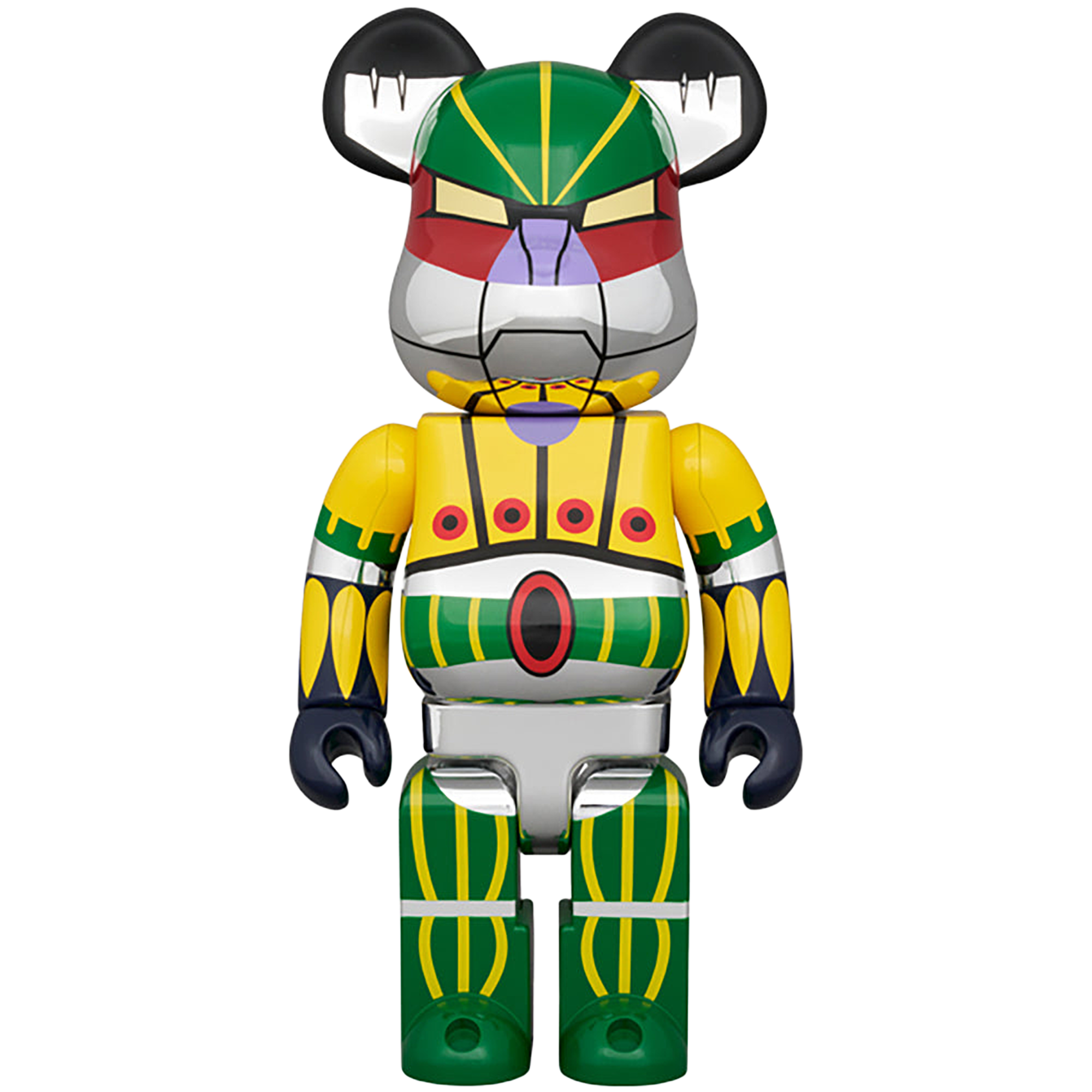 BE@RBRICK 鋼鉄ジーグ メッキVer. 100％ & 400％
