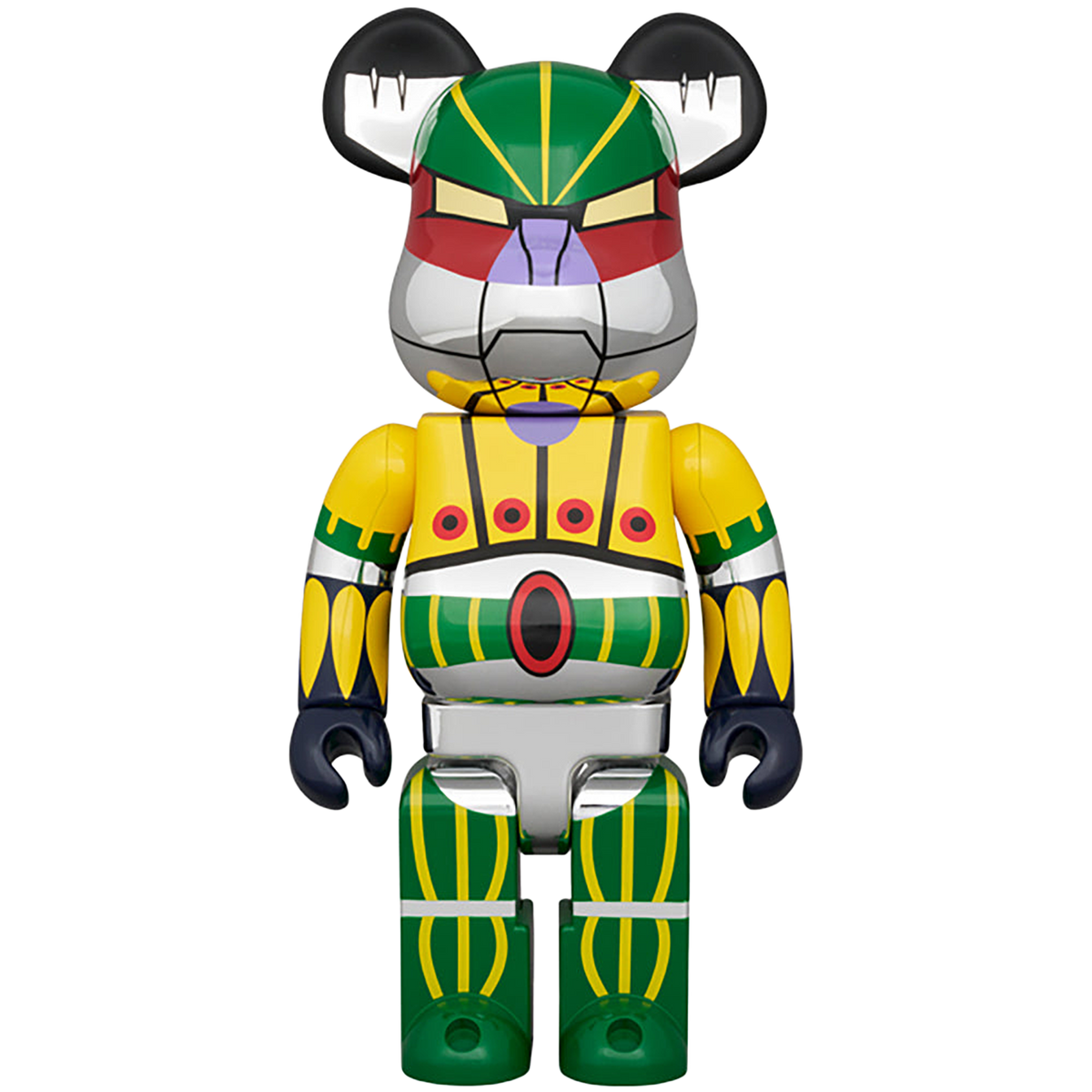 BE@RBRICK 鋼鉄ジーグ メッキVer. 100％ & 400％