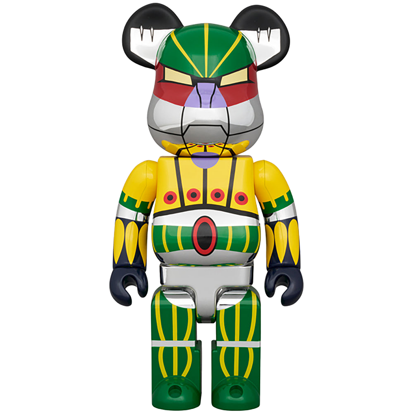 BE@RBRICK 鋼鉄ジーグ メッキVer. 100％ & 400％