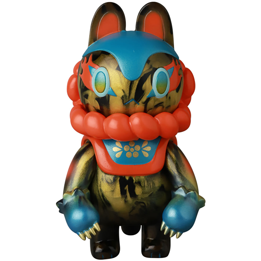郷土玩具怪獣(R) イヌハリゴン 壽金流し"黒" Ver._0