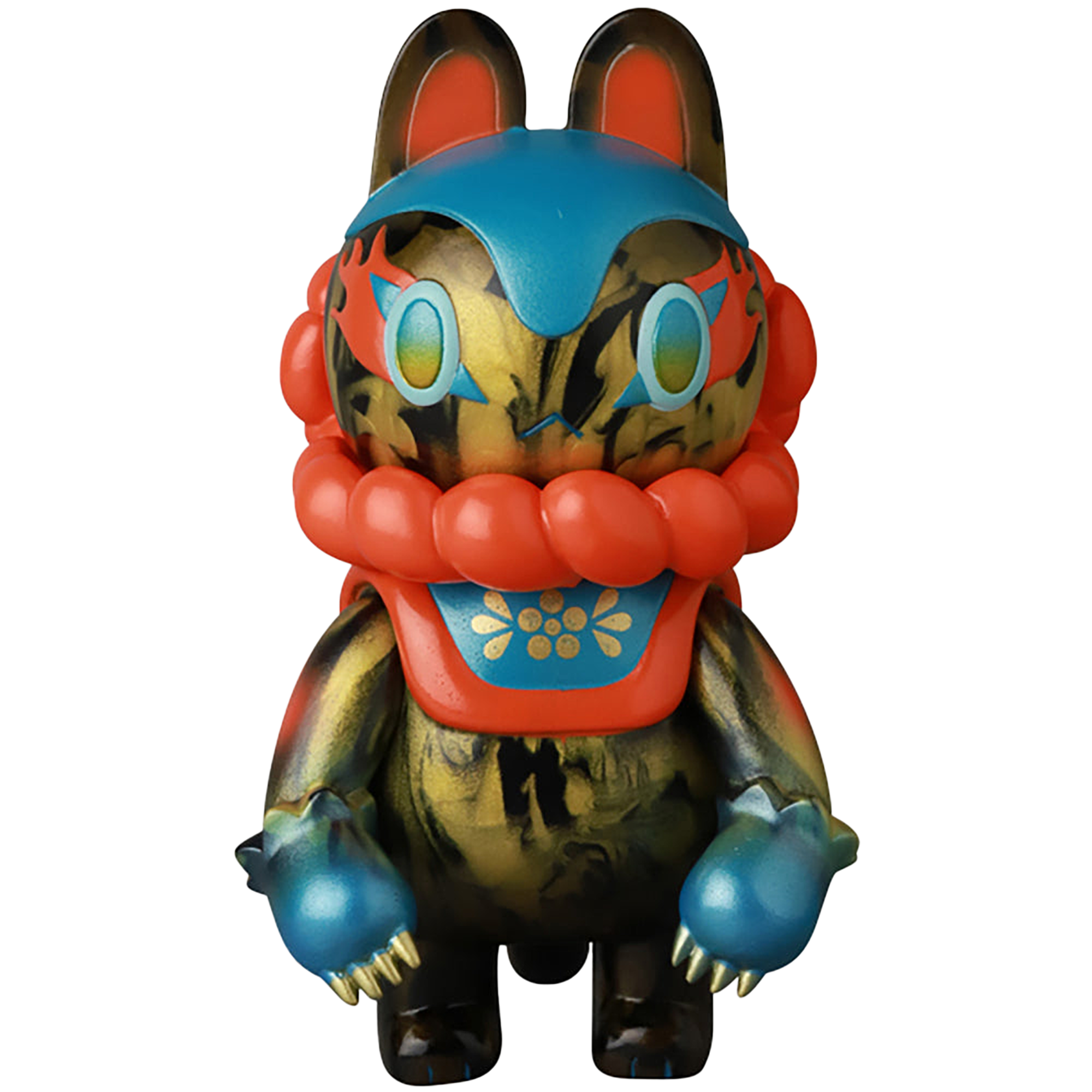 郷土玩具怪獣(R) イヌハリゴン 壽金流し"黒" Ver.