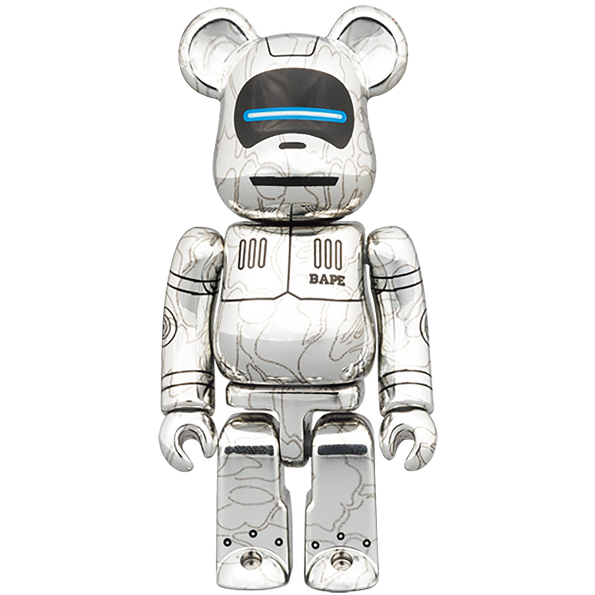 BE@RBRICK SORAYAMA × BABY MILO(R) 100％ & 400％ GOLD Ver./SILVER