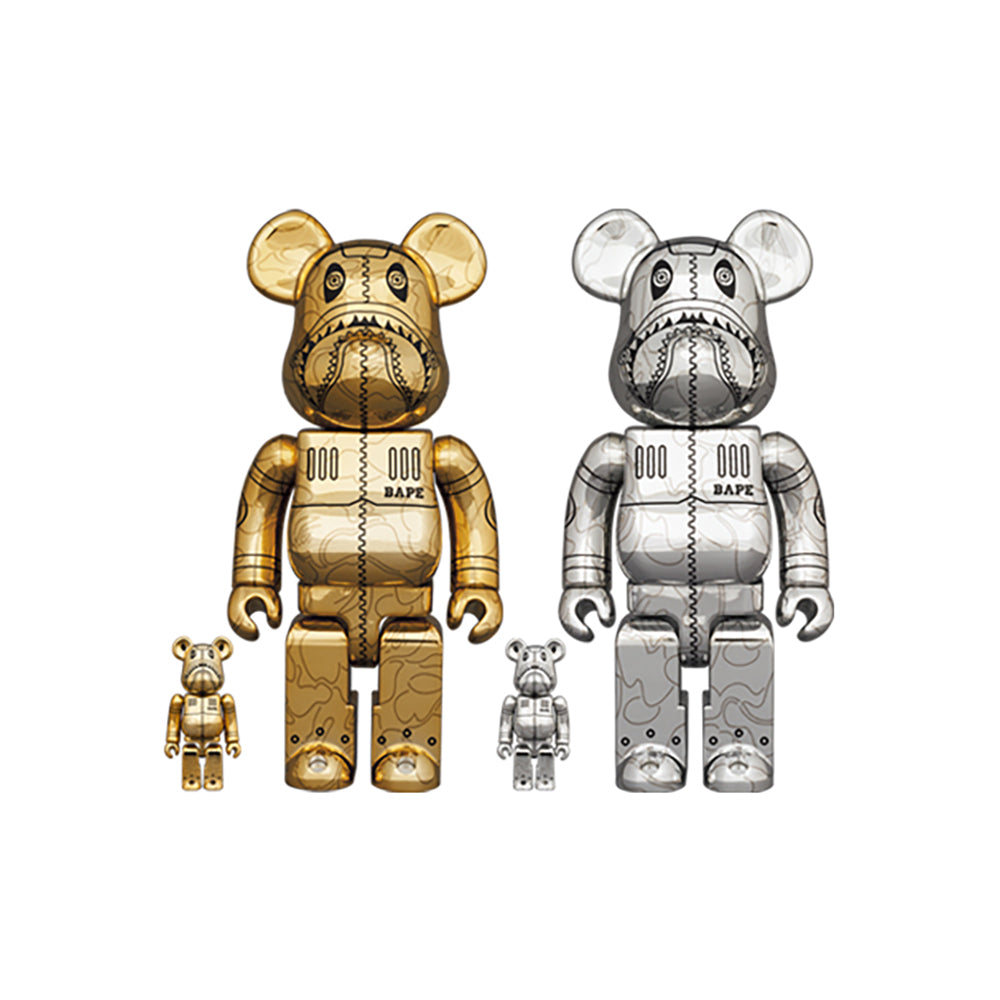 BE@RBRICK SORAYAMA × BAPE(R) CAMO SHARK 100％ & 400％_0