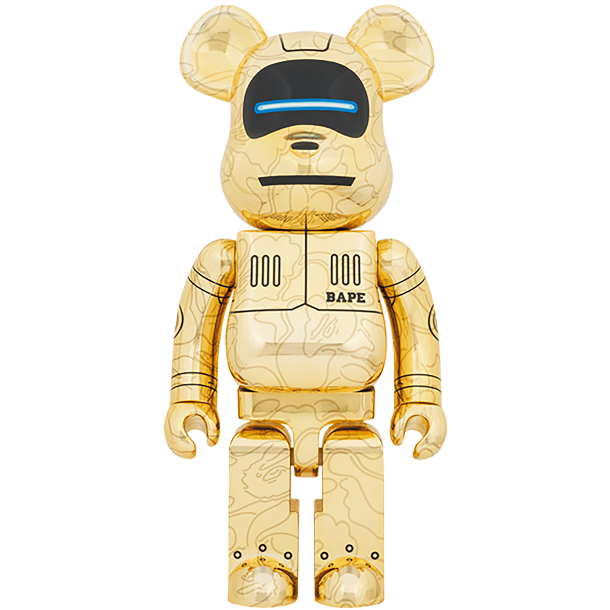 BE@RBRICK SORAYAMA × BABY MILO(R) 1000％ BE@RBRICK SORAYAMA × BABY MILO(R) 1000％ GOLD Ver./SILVER Ver