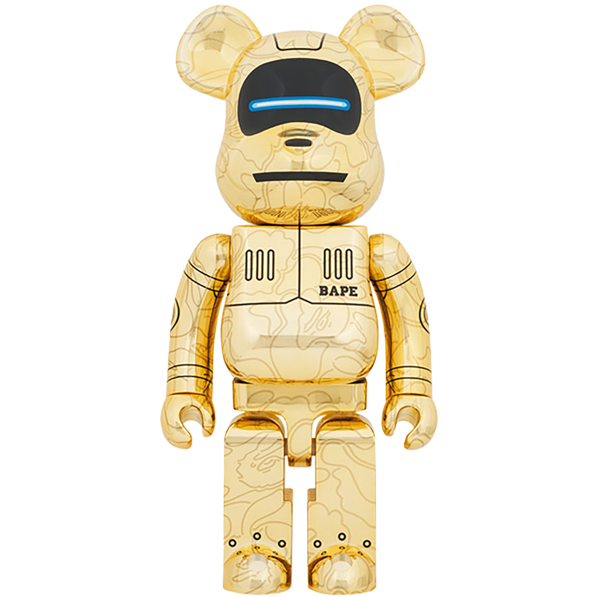 BE@RBRICK SORAYAMA × BABY MILO(R) 1000％ GOLD Ver./SILVER Ver.